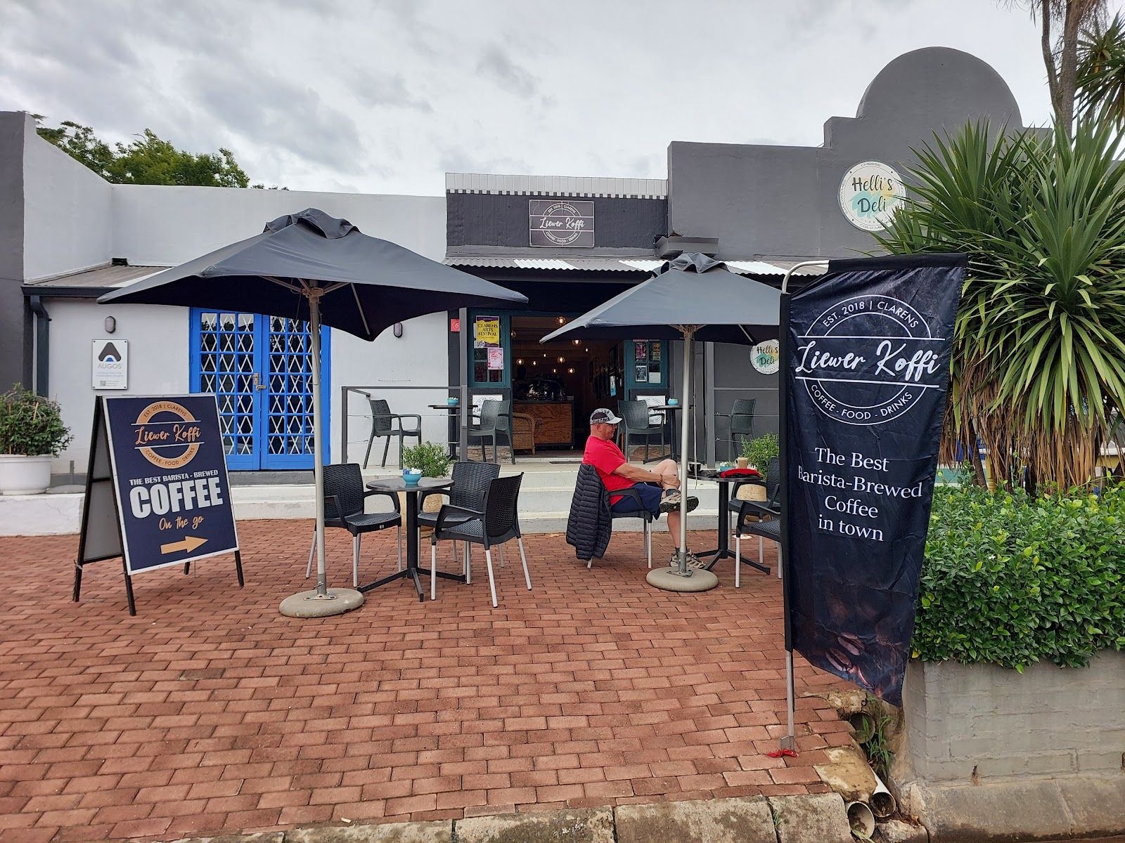 Our stoep on Market Street