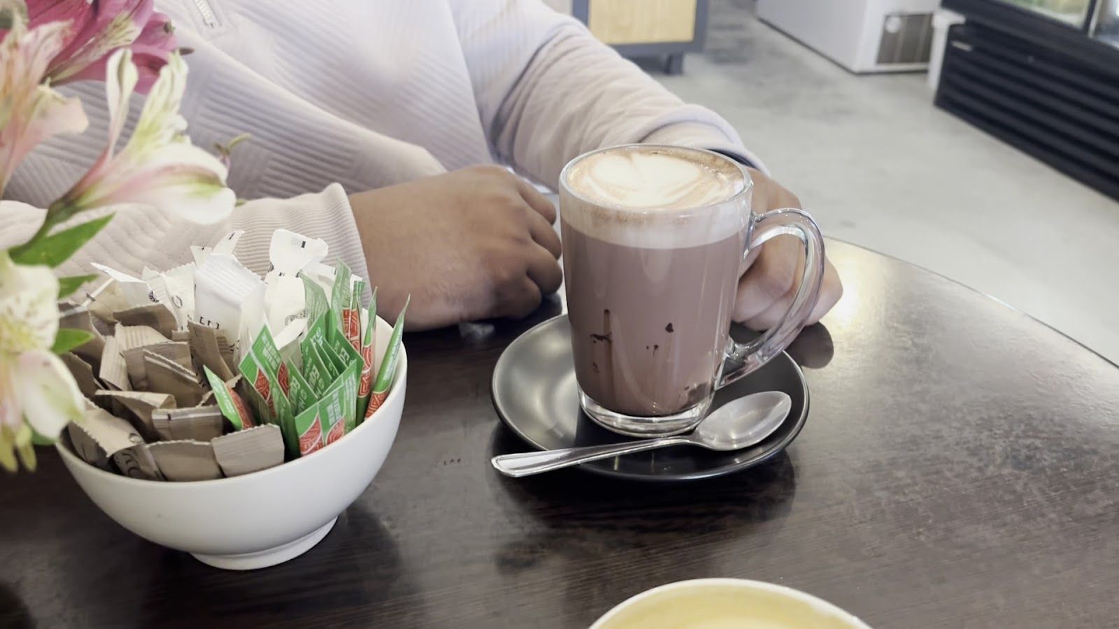 Flat white and cappuccino