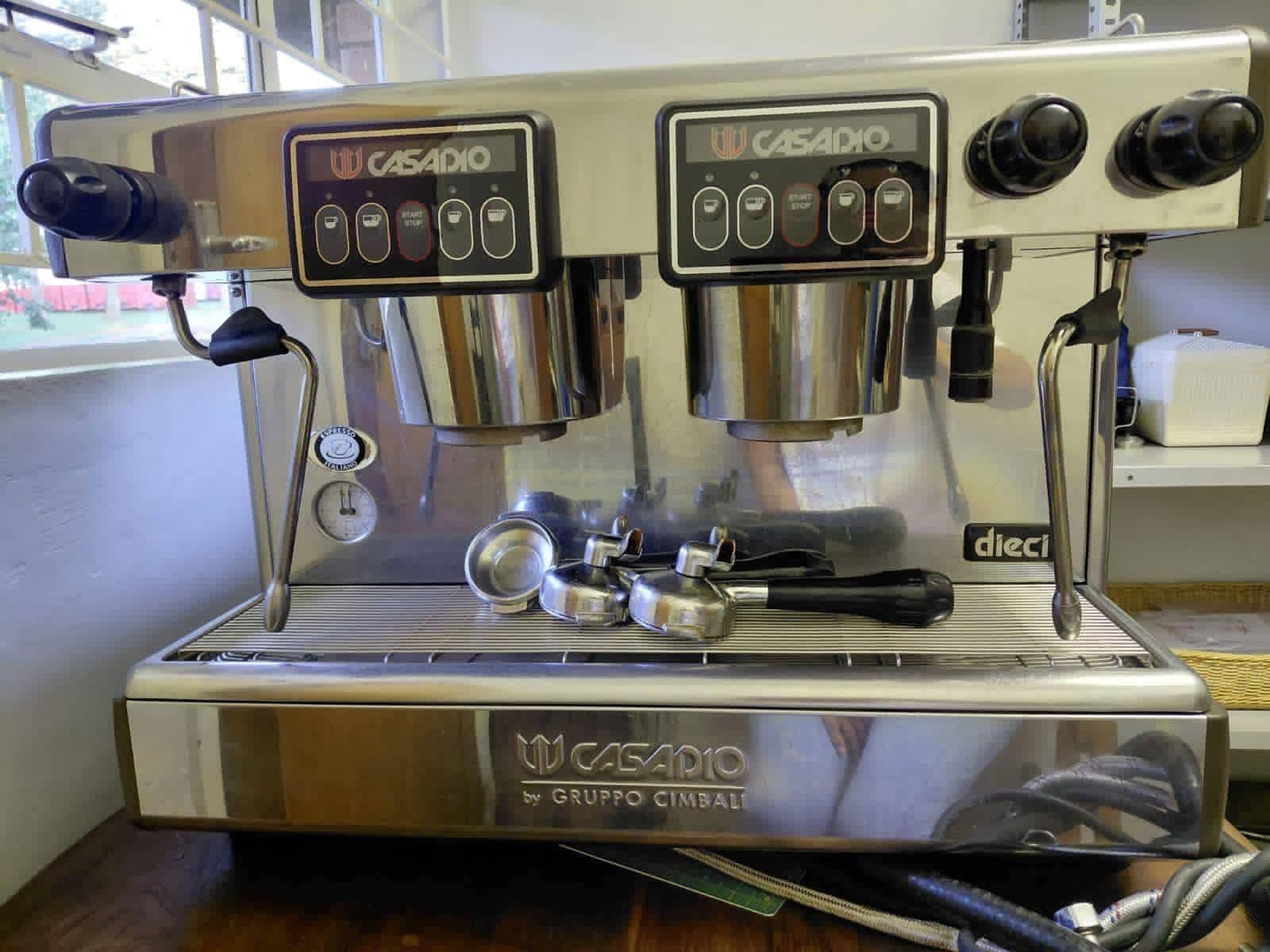 Our espresso machine